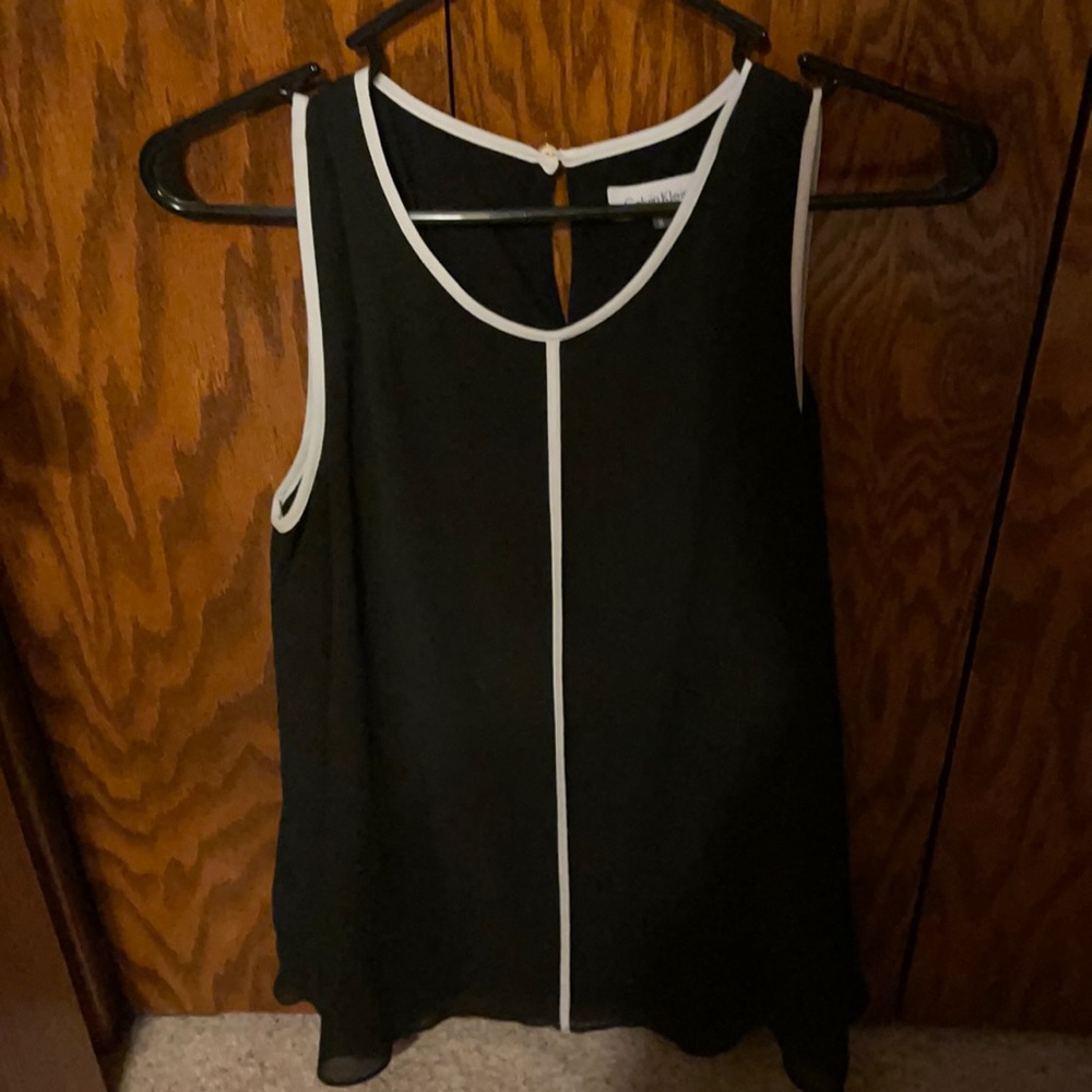 Calvin Klein Sleeveless Blouse